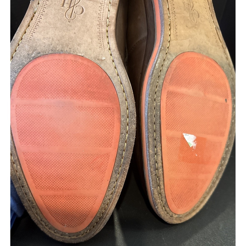 Cole Haan Mens Size 12‎ M Tassels Loafers Brown Leather Shoes Preppy Office - Picture 10 of 14